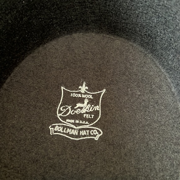 Gorgeous New 100% wool ladies equestrian hat. Made in the US by Bollman Hat Co. - Picture 4 of 5